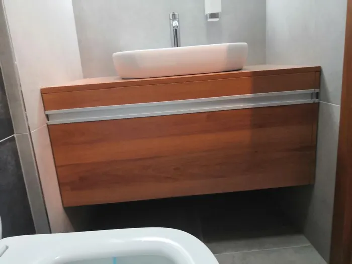 Koupelna – realizace Truhlářství Lhoták